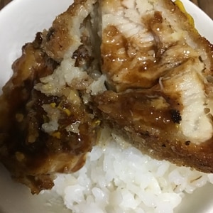 お弁当に☆甘口ソースかつ丼